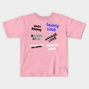 savage love bts Kids T-Shirt